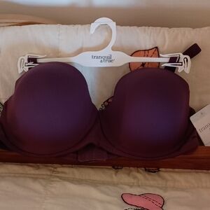 Tranquil & True Women's Deep Purple Bra